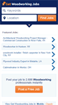 Mobile Screenshot of getwoodworkingjobs.com